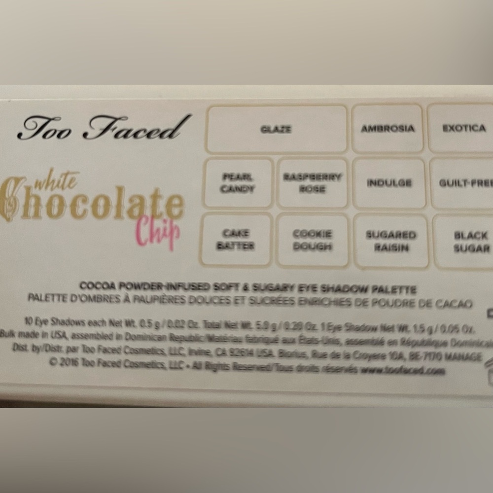 Too Faced mini eye palette